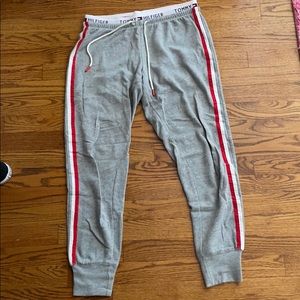 Gray Tommy joggers